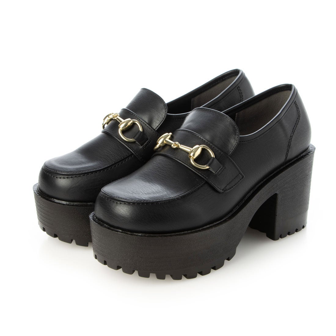 厚底ローファー （ブラック） -YOSUKE U・S・A 公式