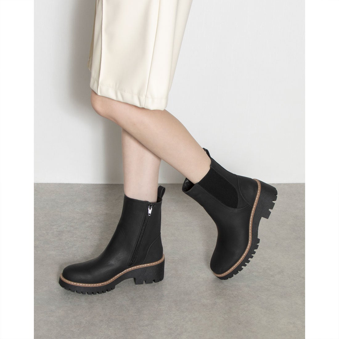 サイドゴアブーツ （BR） -YOSUKE U・S・A 公式オンラインストア