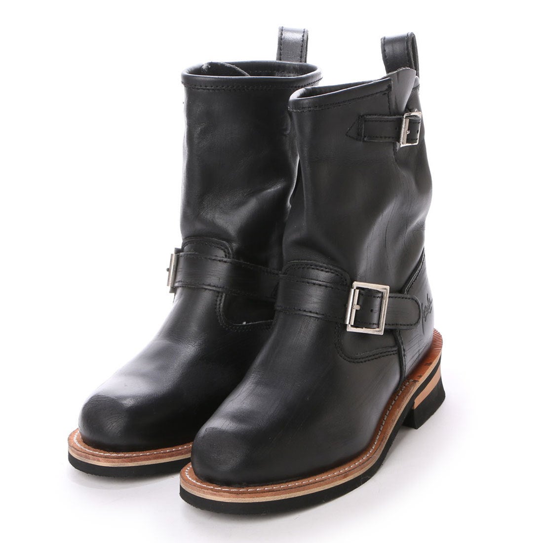 ヨースケ YOSUKE [直営SHOP限定]本革ダメージ加工スチールトゥ