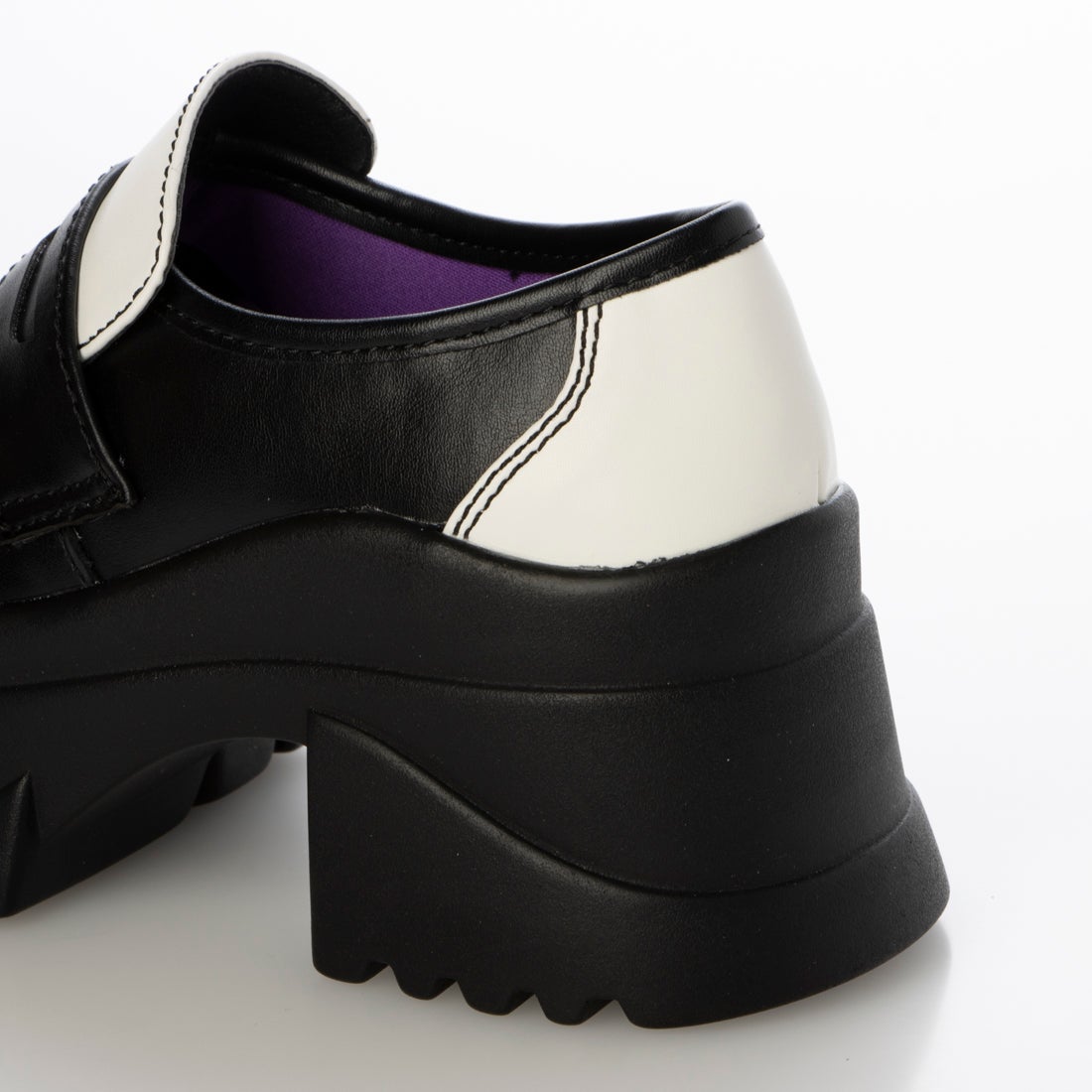 厚底ローファー （ブラックホワイト） -YOSUKE U・S・A 公式