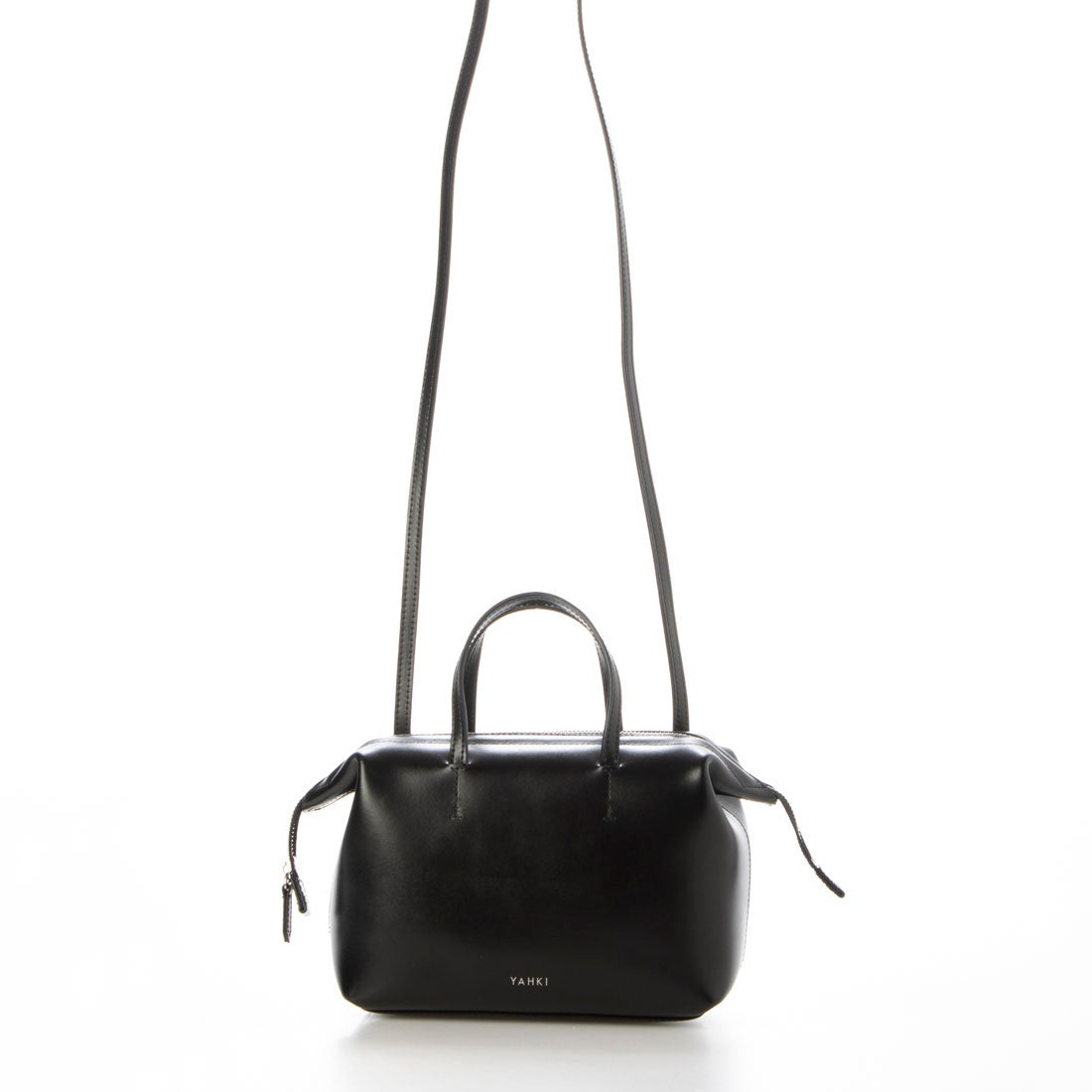 ヤーキ YAHKI ソフトダブルフェイスレザー2WAYボストンバッグ （BLACK