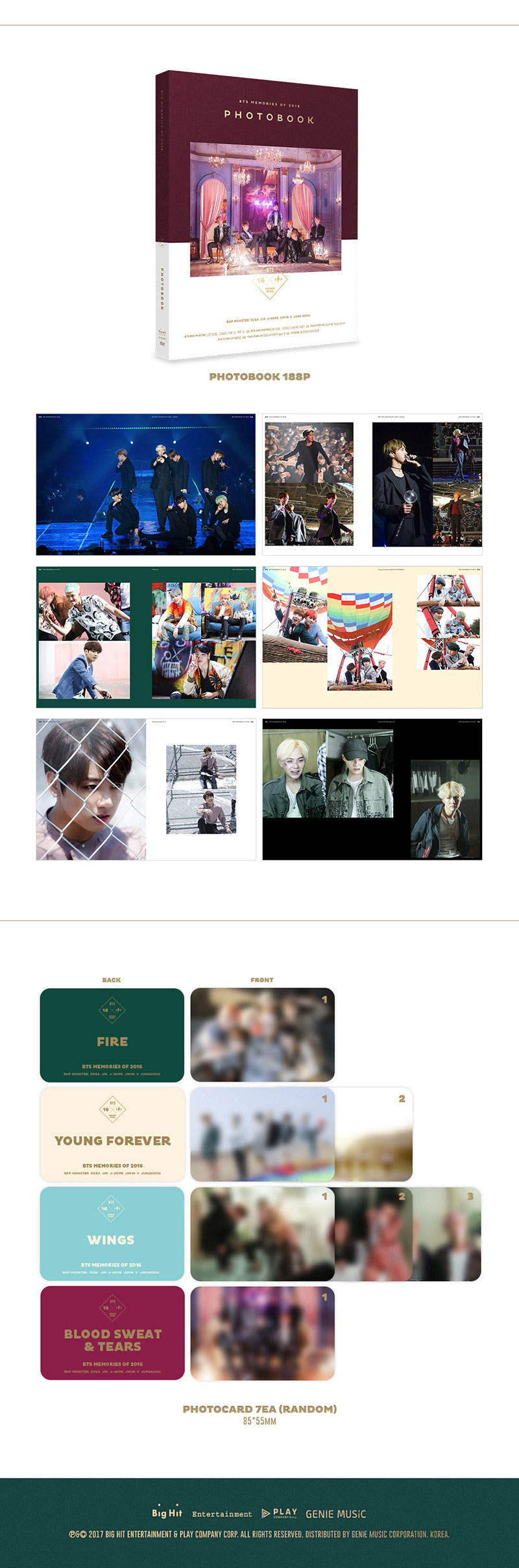 BTS – BTS MEMORIES OF 2016 | sgkpopper