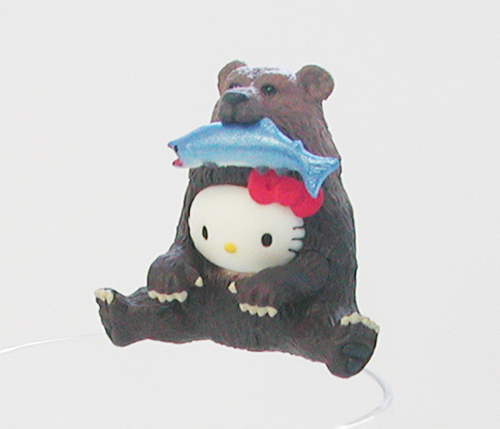 エゾリスにシマフクロウとキティがコラボ！コップのフチ子公認『コップ