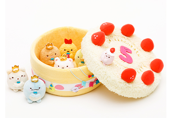 すみっコぐらしは今年で5周年☆ ”すみっコぐらしをお祝いする