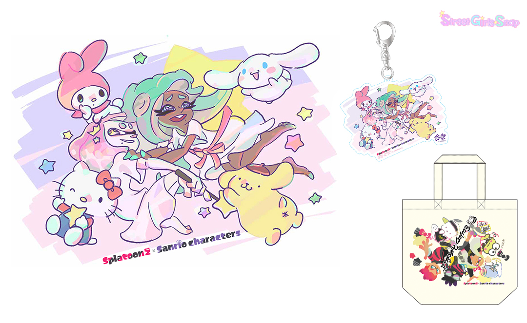 マイメロやポチャッコのパステル＆ダークなイカしたコラボアイテムも