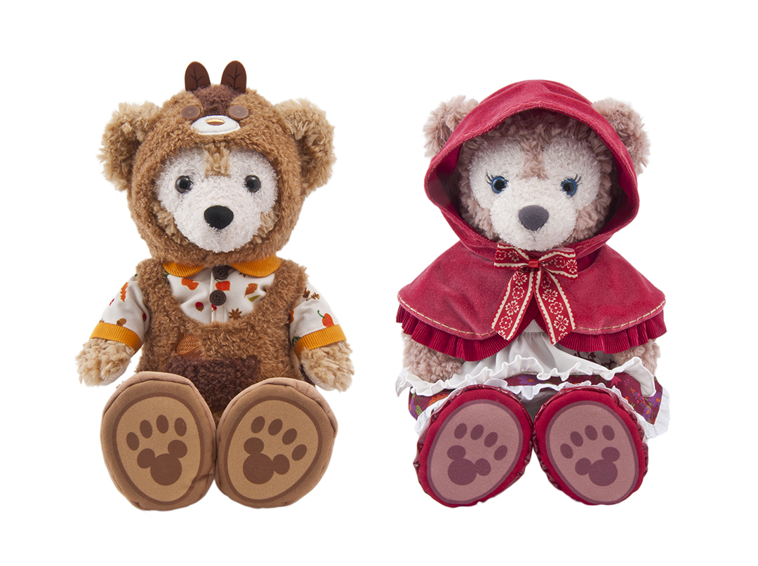 ダッフィーは「りす」、ジェラトーニは「ふくろう」に♪ ダッフィー