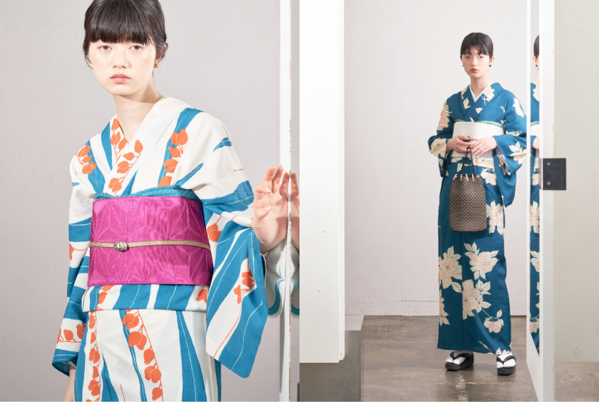 レース浴衣が人気の「MIKI SAKURA」に、蛍光染料を使用した「iroca