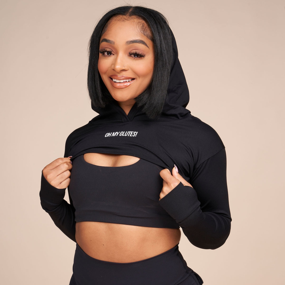 Super Cropped Hoodie– staydowndayfit