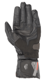 SP-8 V3 - Black Motorcycle Gloves | Alpinestars®