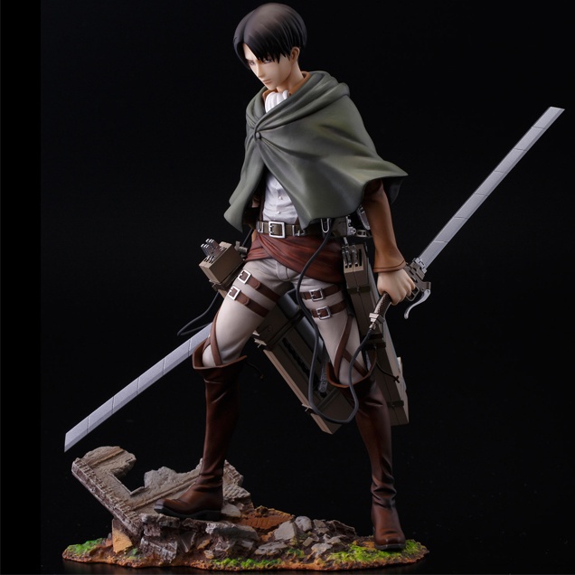進撃の巨人 リヴァイ フィギュア brave-act BRAVEACT 1/8 リヴァイ