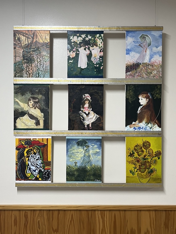 油絵の模写 | 鹿児島県立川内高等学校