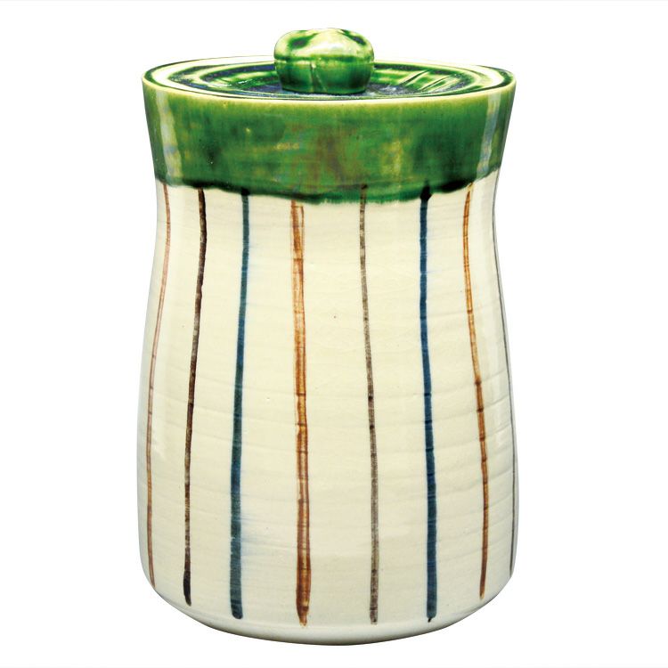 茶道具 水指（水差・みずさし） 細水指 麦わら手 | 千年の香り 千紀園