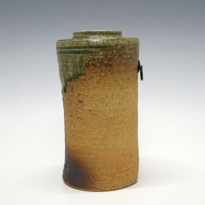 茶道具 花入（はないれ） 信楽焼 旅枕 掛花入 宇田 佐平 | 千年の香り