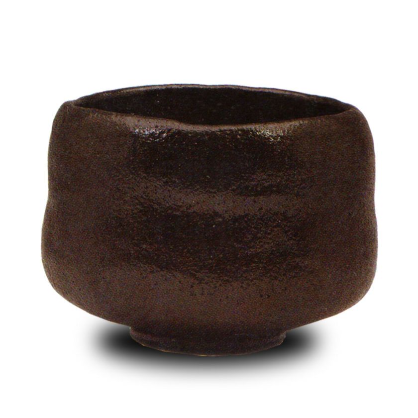 茶道具 楽茶碗（らくちゃわん） 別作 長次郎写 喝食（かつじき・かっ