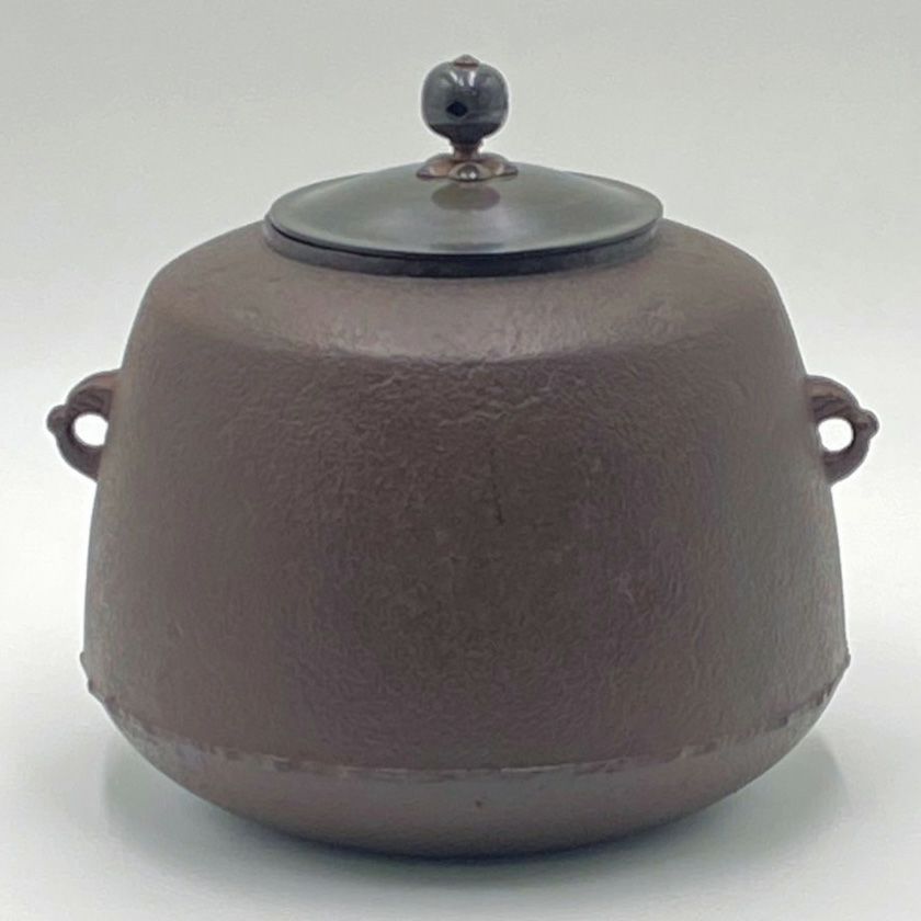 茶道具 風炉釜（ふろがま） 風炉釜 尻張釜 加藤 忠三郎