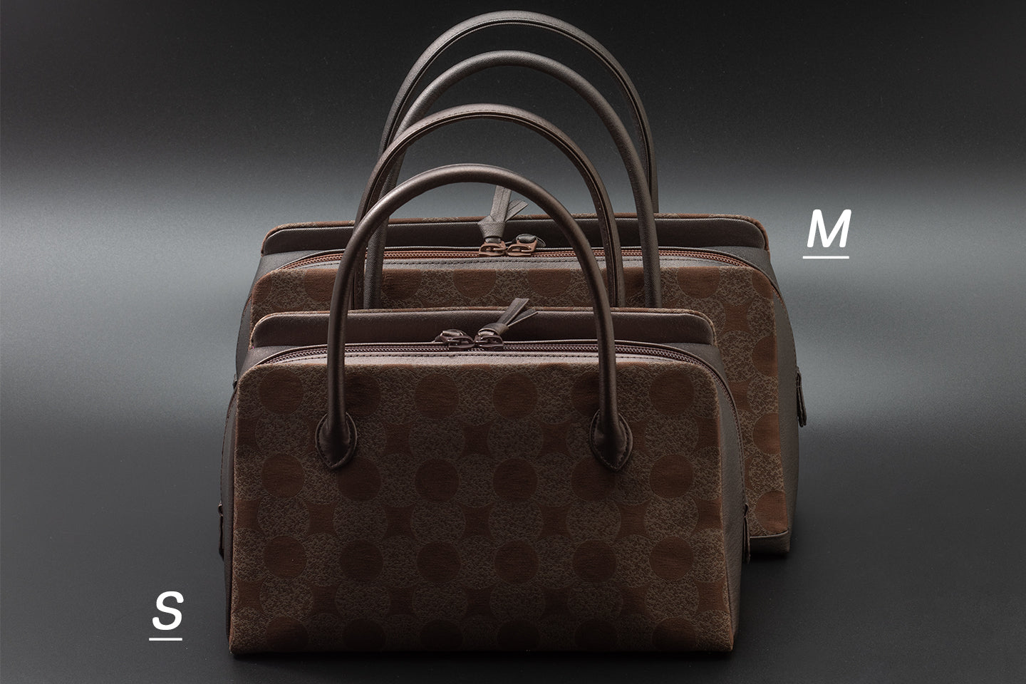 会員限定【帯地から選ぶ利休バッグのオーダーメイド】佐賀錦/角花文様