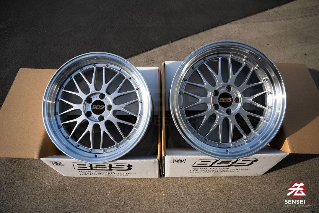 BBS LM / 19x9.5 +23, 19x11 +35 / 5x112 / Diamond Silver – Sensei 6