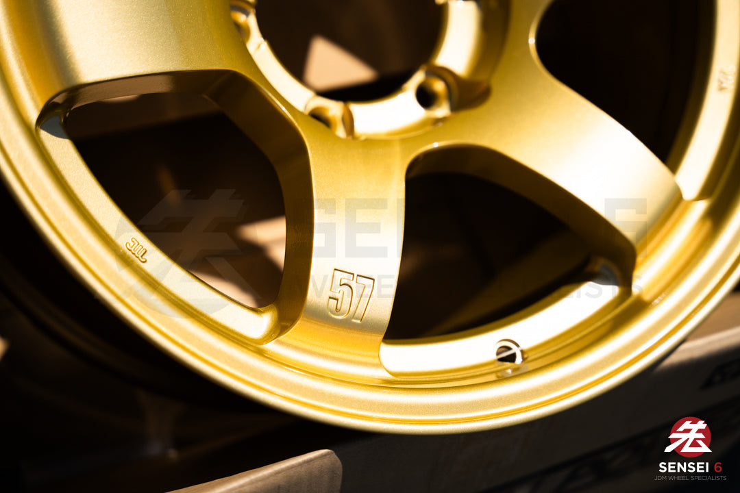 Gram Lights 57DR-X / 17x8.5 -10 / 6x139.7 / E8 Gold (EGP) – Sensei 6