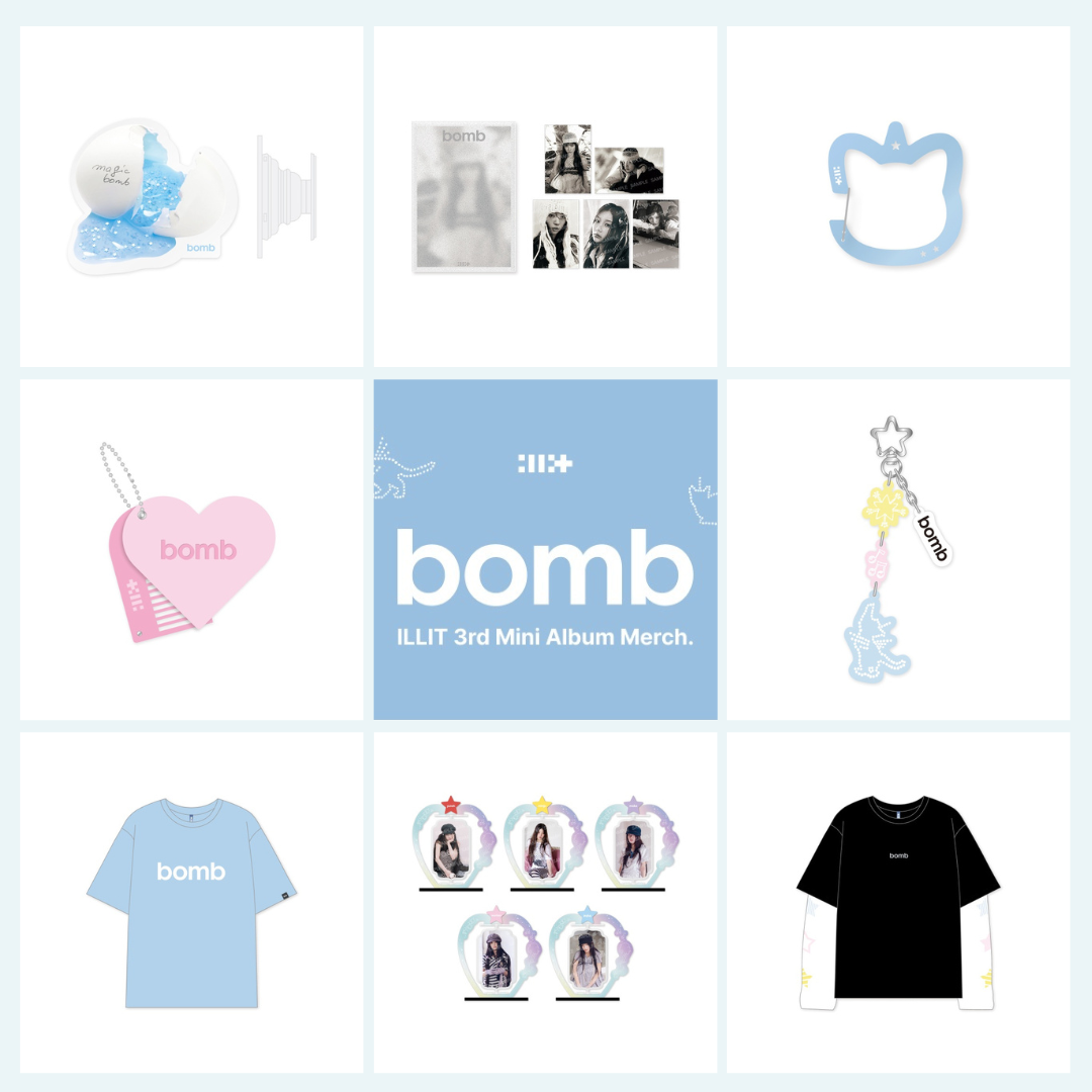 ILLIT 3rd Mini Album 'bomb' Merch – SEOUL TERRACE