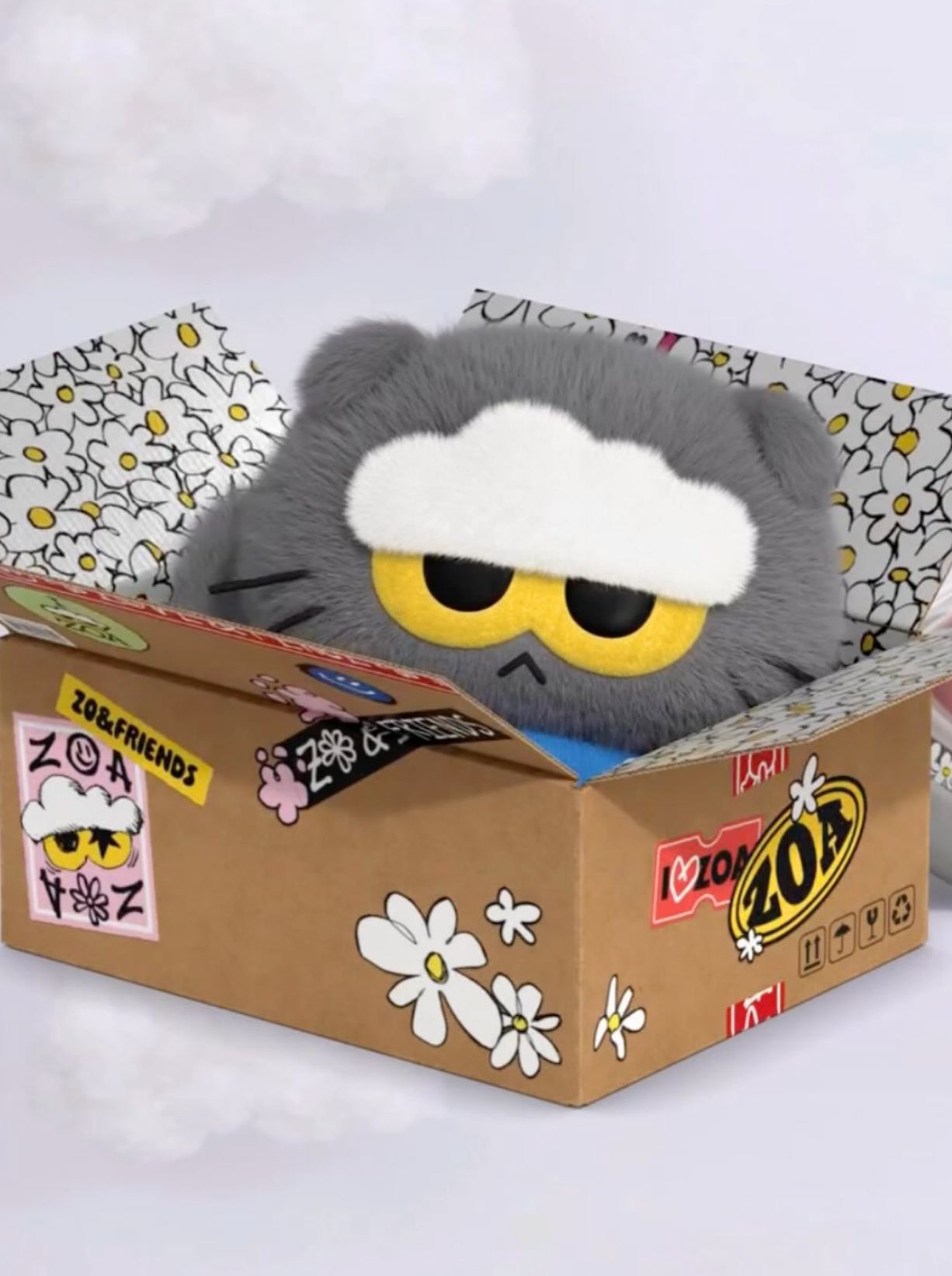 Rom&nd X Zo&Friends - Scarf Pouch, Tint Ring, Sticker Set – SEOUL