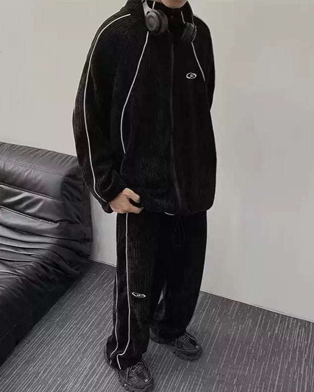 ストリートカジュアルベロアトラックセットアップ – SEON