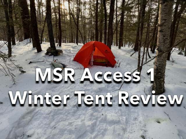 MSR Access 1 Tent: Lightweight and Versatile for Winter Travel