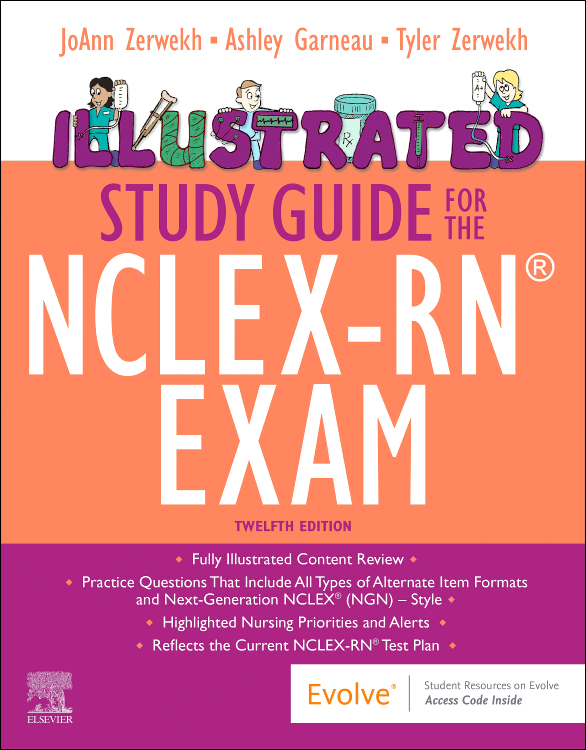 Illustrated Study Guide for the NCLEX-RN® Exam - 12th Edition