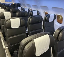 British Airways Airbus A319の評価を含むシートマップ。