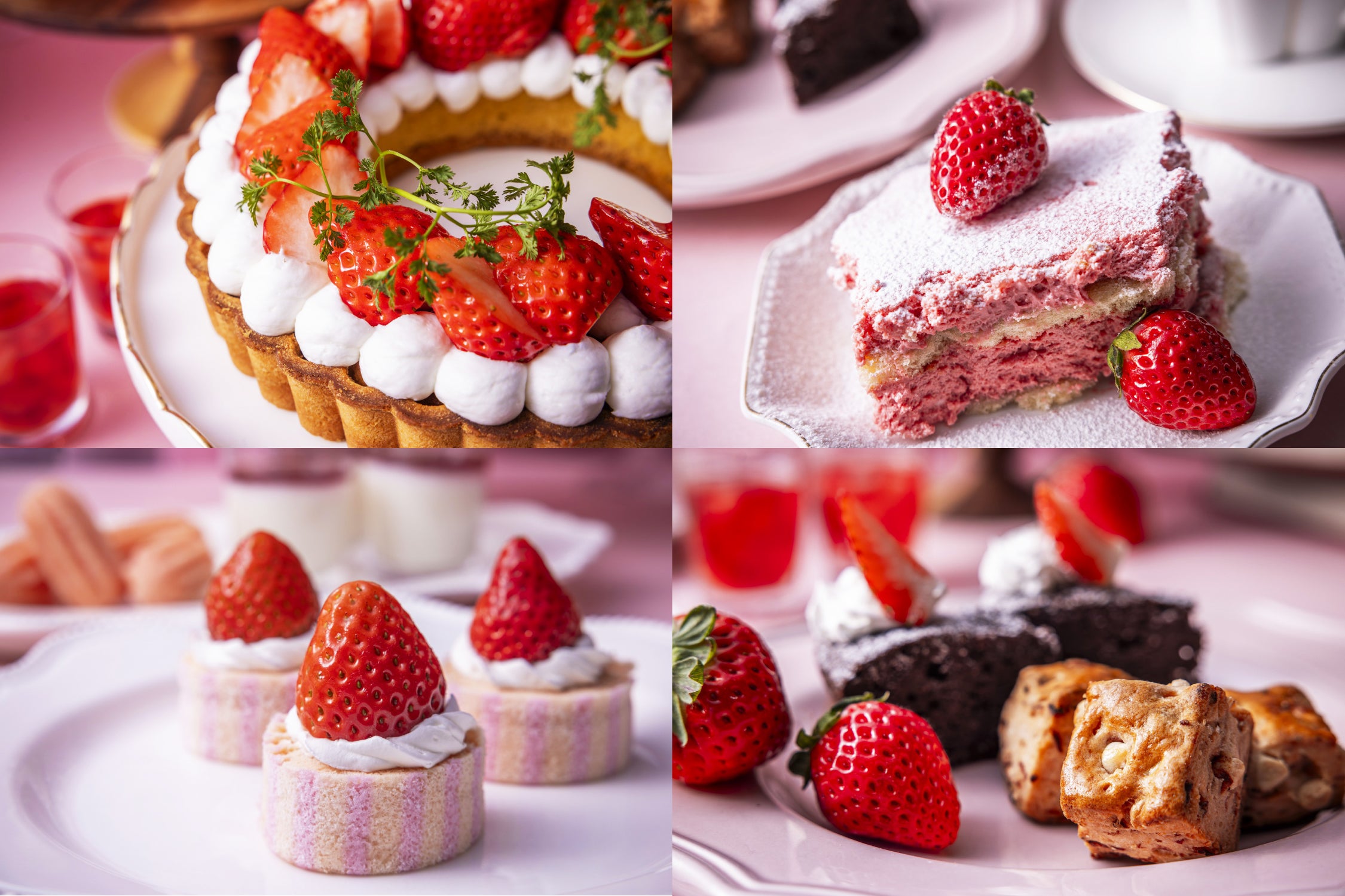 いちごフェア ～春を味わう、全館いちご尽くし！～