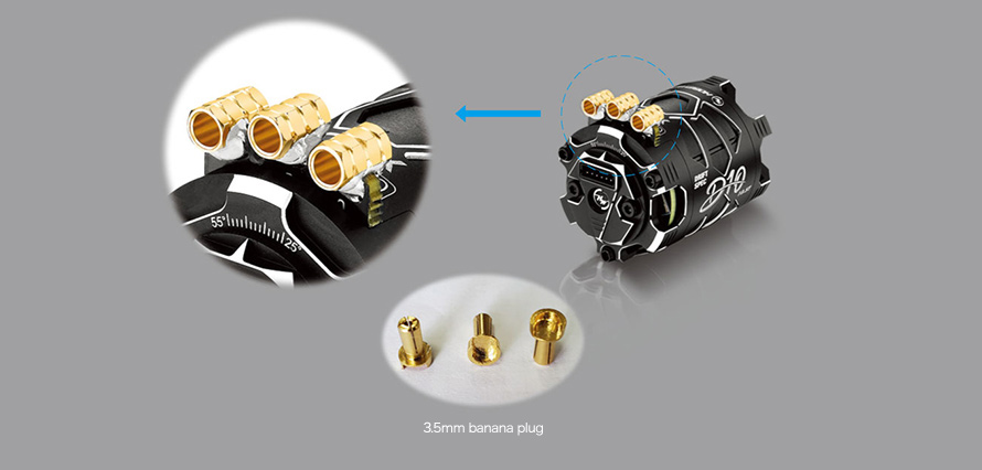HOBBYWING XeRUN-D10 ブラシレスモーター 13.5T【1/10用】 - セキド