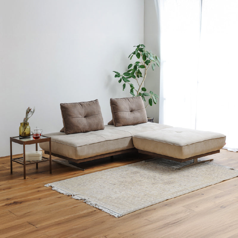 引越しセール中@Meg アルフレードソファ&オットマン&背もたれ2個