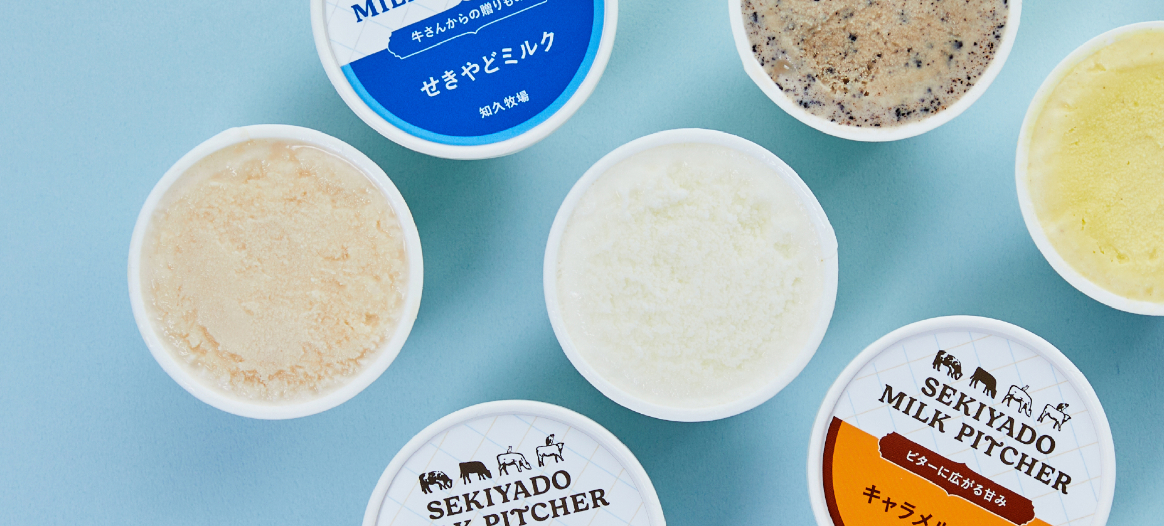 ICE CREAM LINE UP « SEKIYADO MILK PITCHER by 知久牧場
