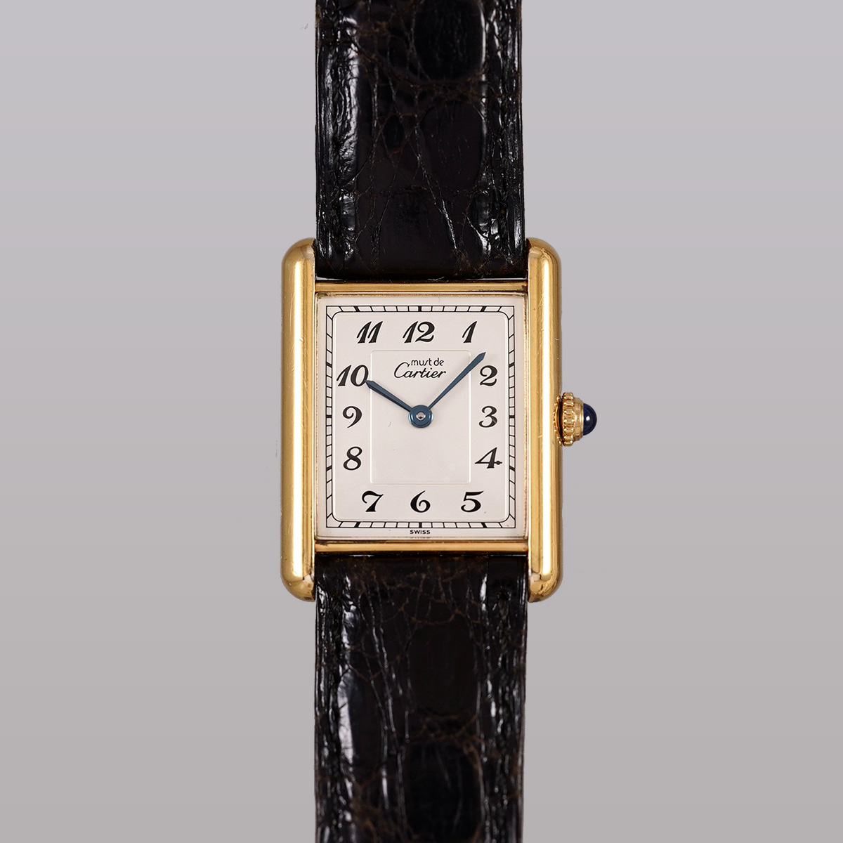 SELECT INC. [CARTIER マストタンク アラビア数字文字盤 LMサイズ 純正