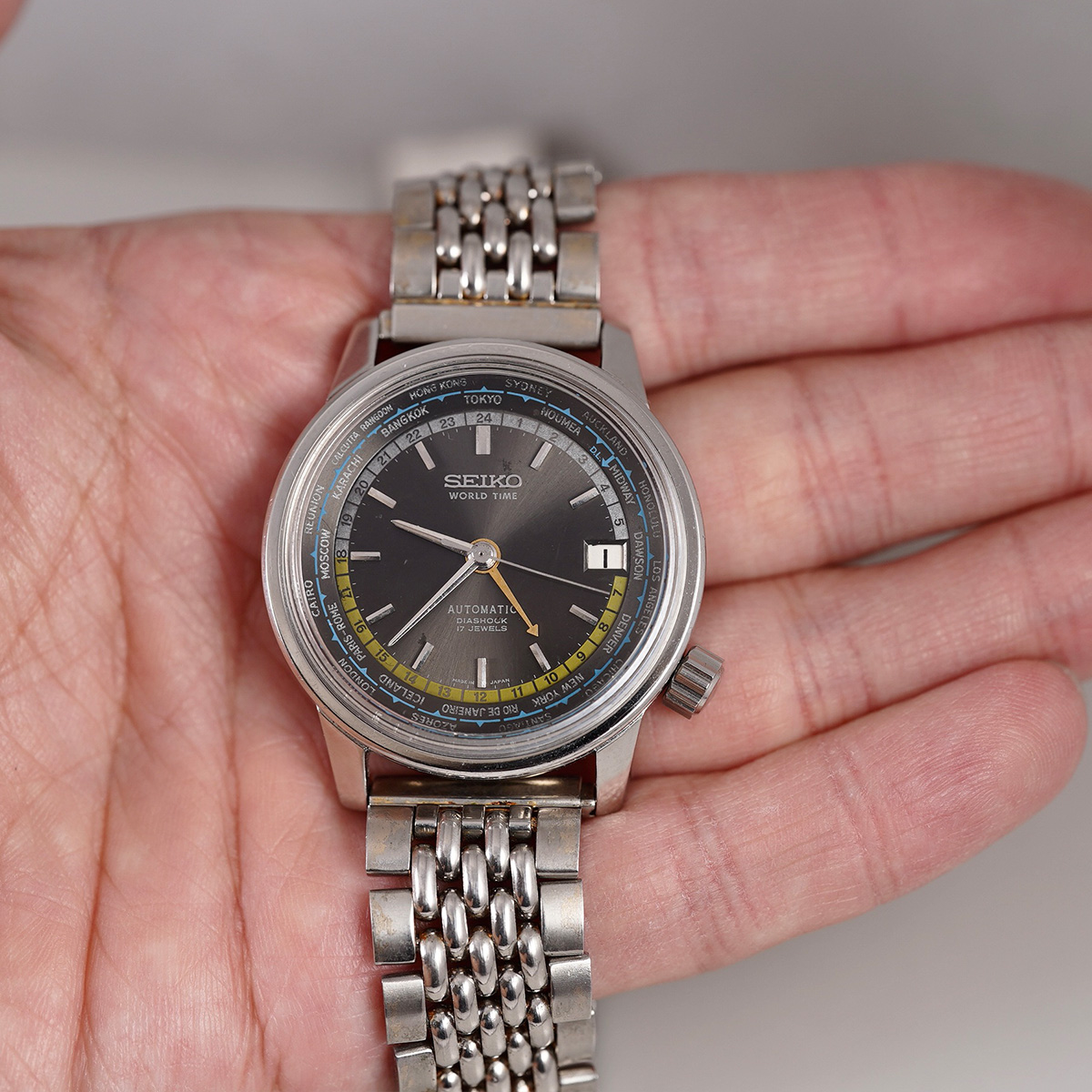 SELECT INC. [SEIKO ワールドタイム 1st オリジナルグレーダイヤル