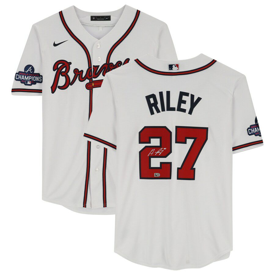 MLB オースティン・ライリー ブレーブス 直筆サイン ユニフォーム