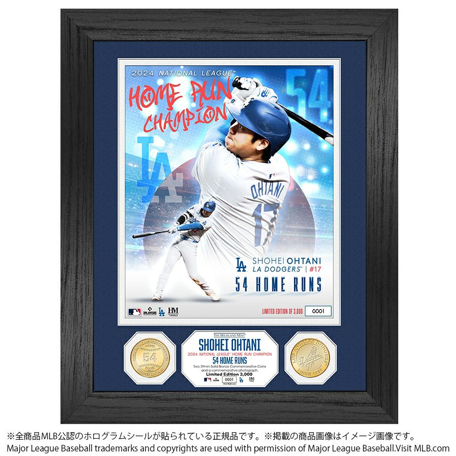 MLB 大谷翔平 ドジャース フォトフレーム Framed 5-Photo Collage 実