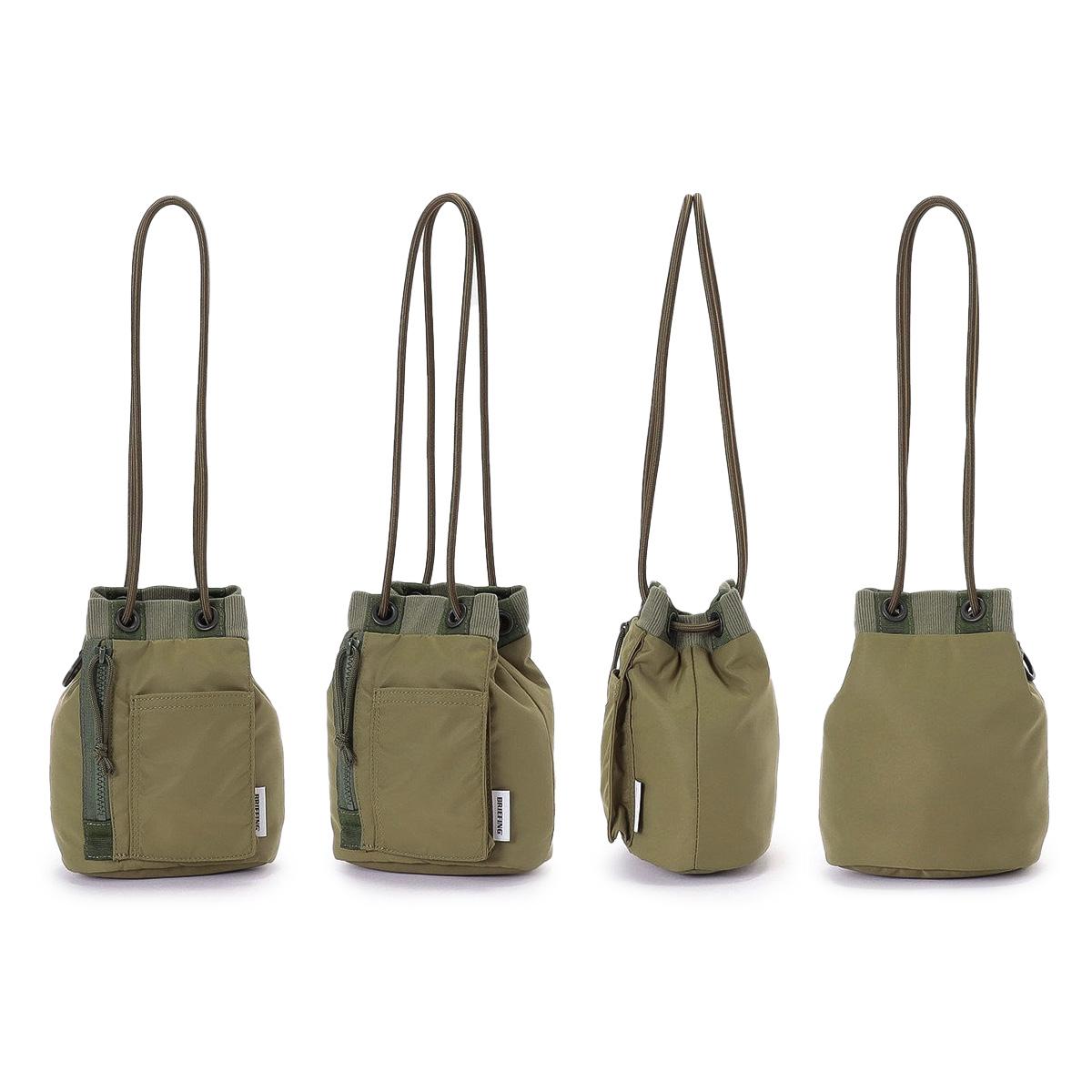 ブリーフィング フィム ショルダーバッグ 巾着型 5.0L BRIEFING FIME