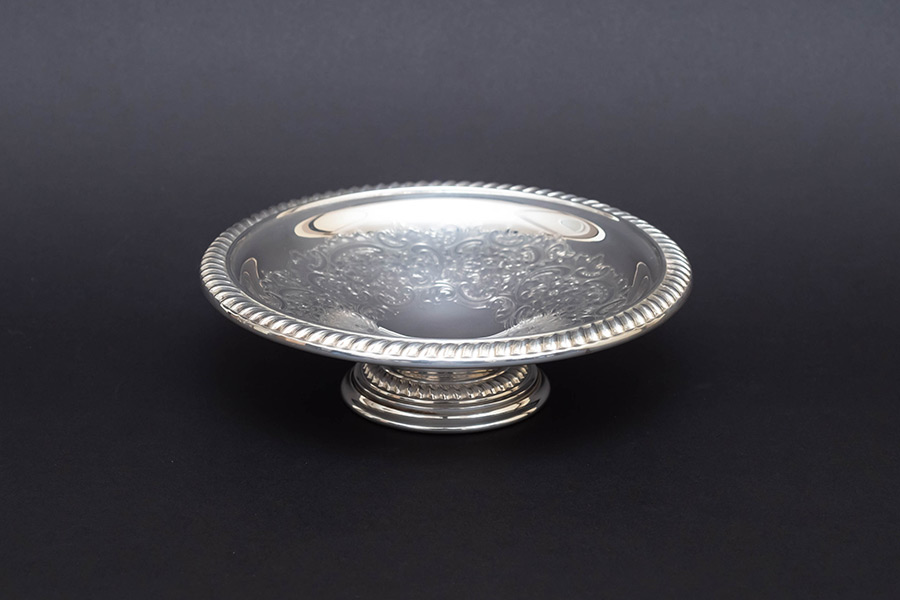 マッピン＆ウェッブ 15cmコンポート（シルバープレート）を買い取り