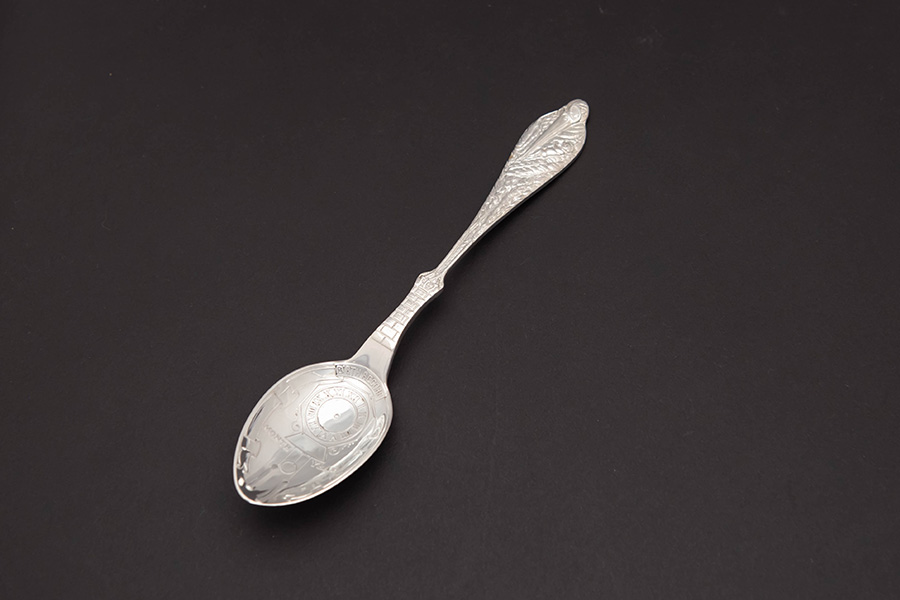 マッピン＆ウェッブ バースレコードスプーン（スターリングシルバー