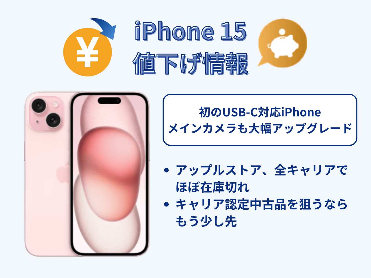 2月27日更新】iPhone値下げのタイミングはいつ？iPhone16・iPhone15