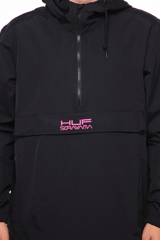 HUF X Sorayama Anorak Jacket Black JK00099-BLK