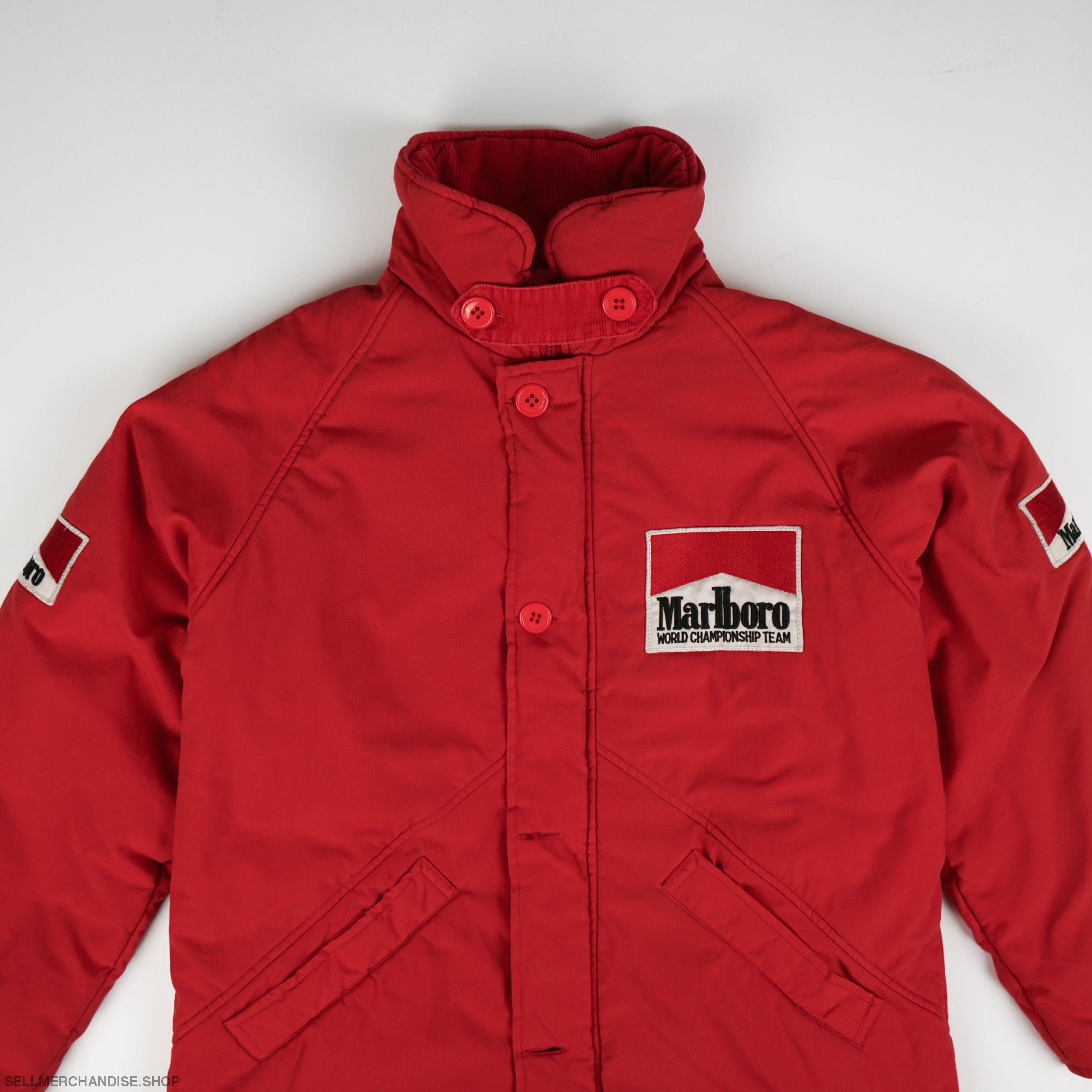 Vintage 1990s Marlboro Racing Down Jacket