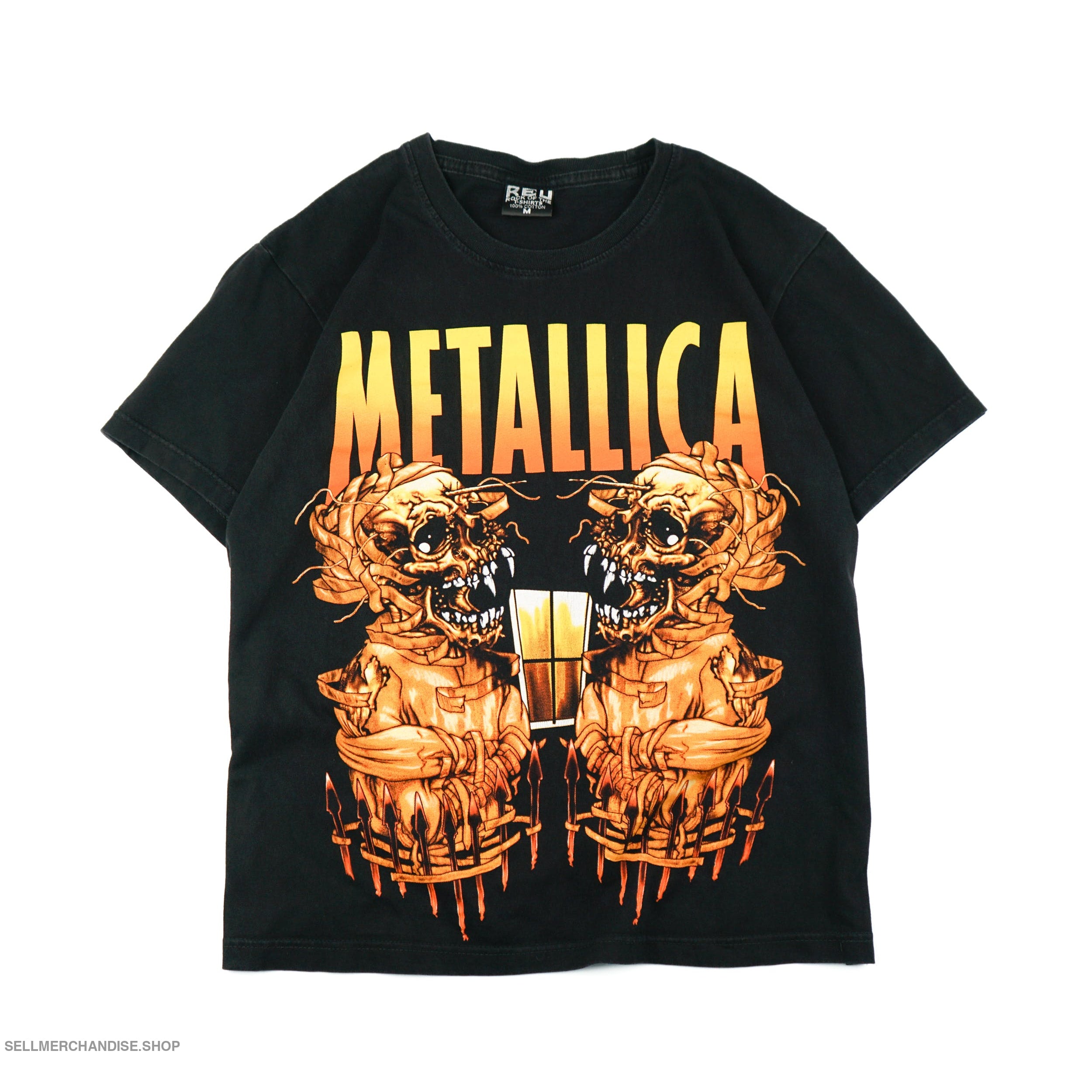 Vintage 90s Metallica Pushead T-Shirt