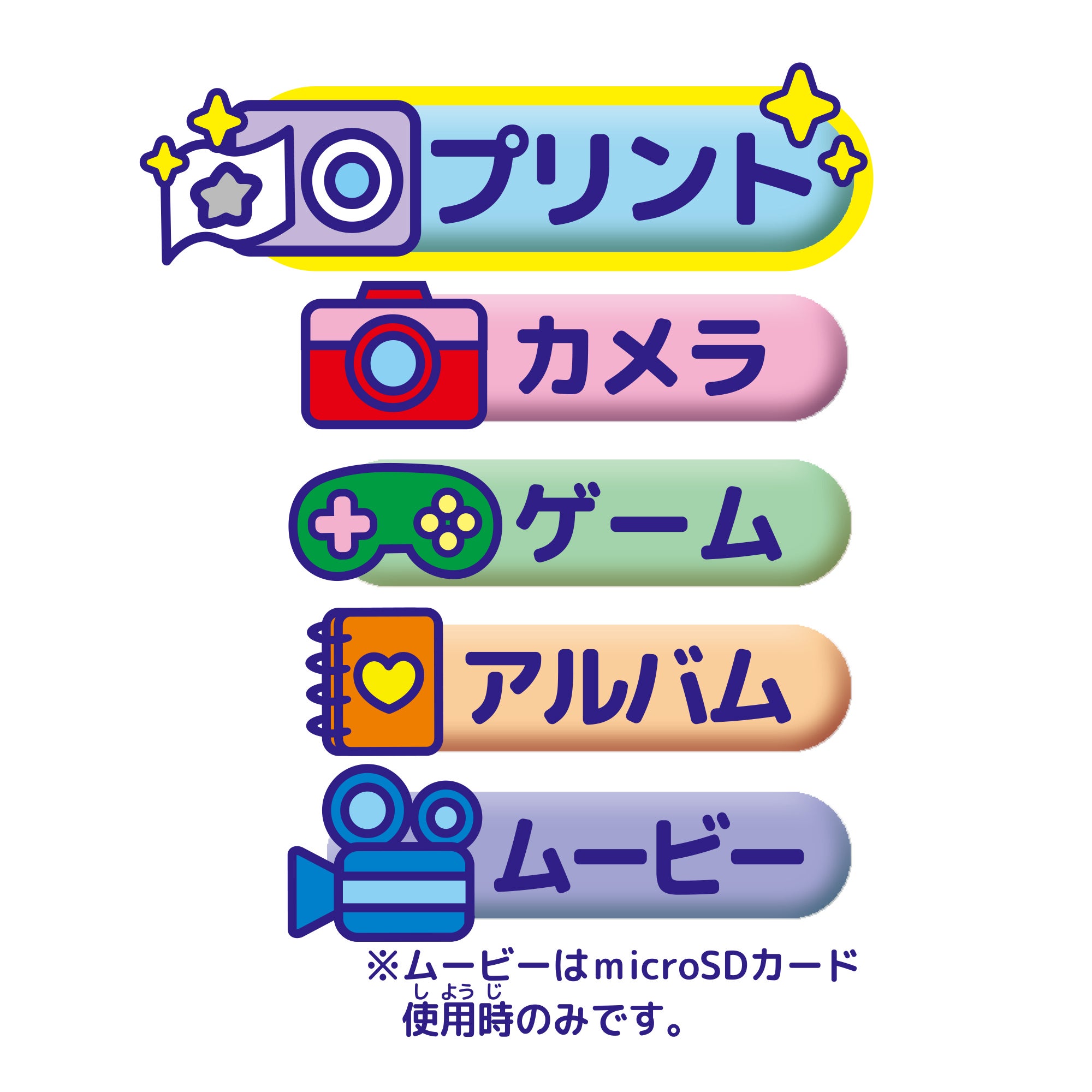 PRINT CAMERA プリカサンリオキャラクターズDX｜セガ フェイブ トイ