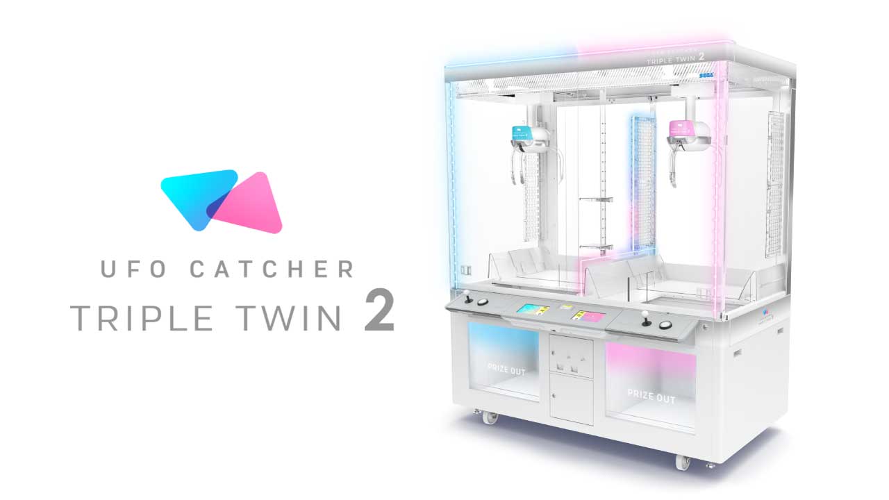 UFO CATCHER®」シリーズ最新作『UFO CATCHER TRIPLE TWIN 2』登場