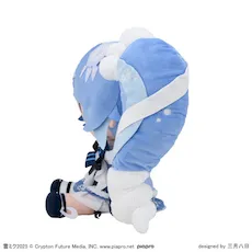 グッズ]雪ミク2025 ふわぷち どでかジャンボぬいぐるみ｜プライズ