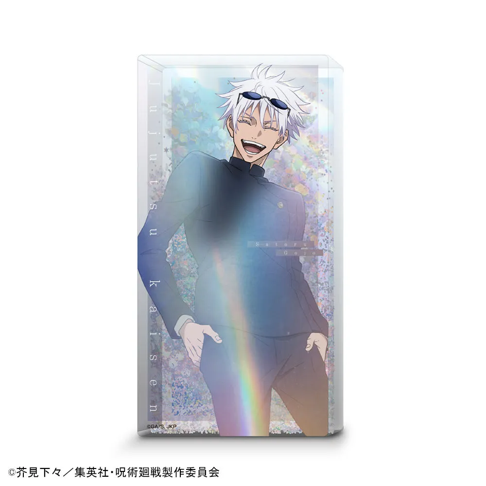 グッズ]呪術廻戦 懐玉・玉折 グリッターアクリルブロック“五条悟（群青