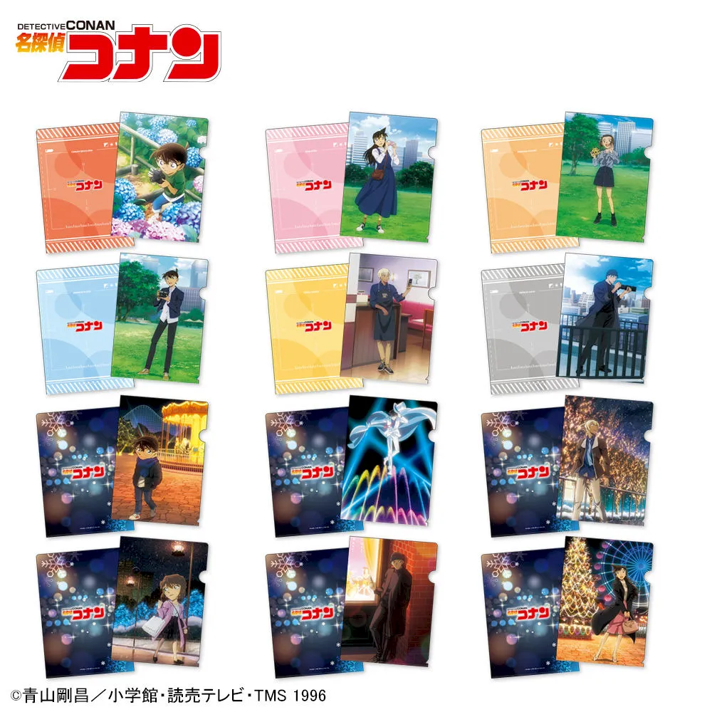 グッズ]名探偵コナン ビジュアルアートクリアファイル Vol.4｜プライズ