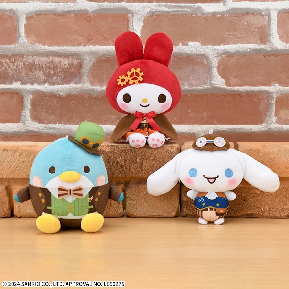 ゆるかわ サンリオキャラクターズ ぬいぐるみ steampunk gothic