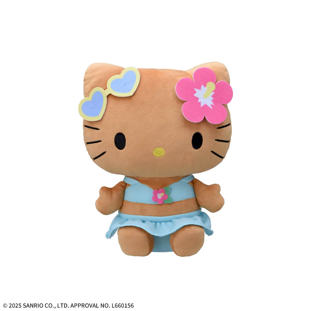 ハローキティ Lぬいぐるみ 日焼けギャルVer.｜プライズ・くじ・グッズ